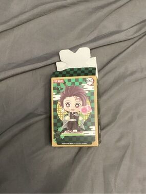 Pop Mart Tanjiro Mini Figure – Green Checkerboard Box